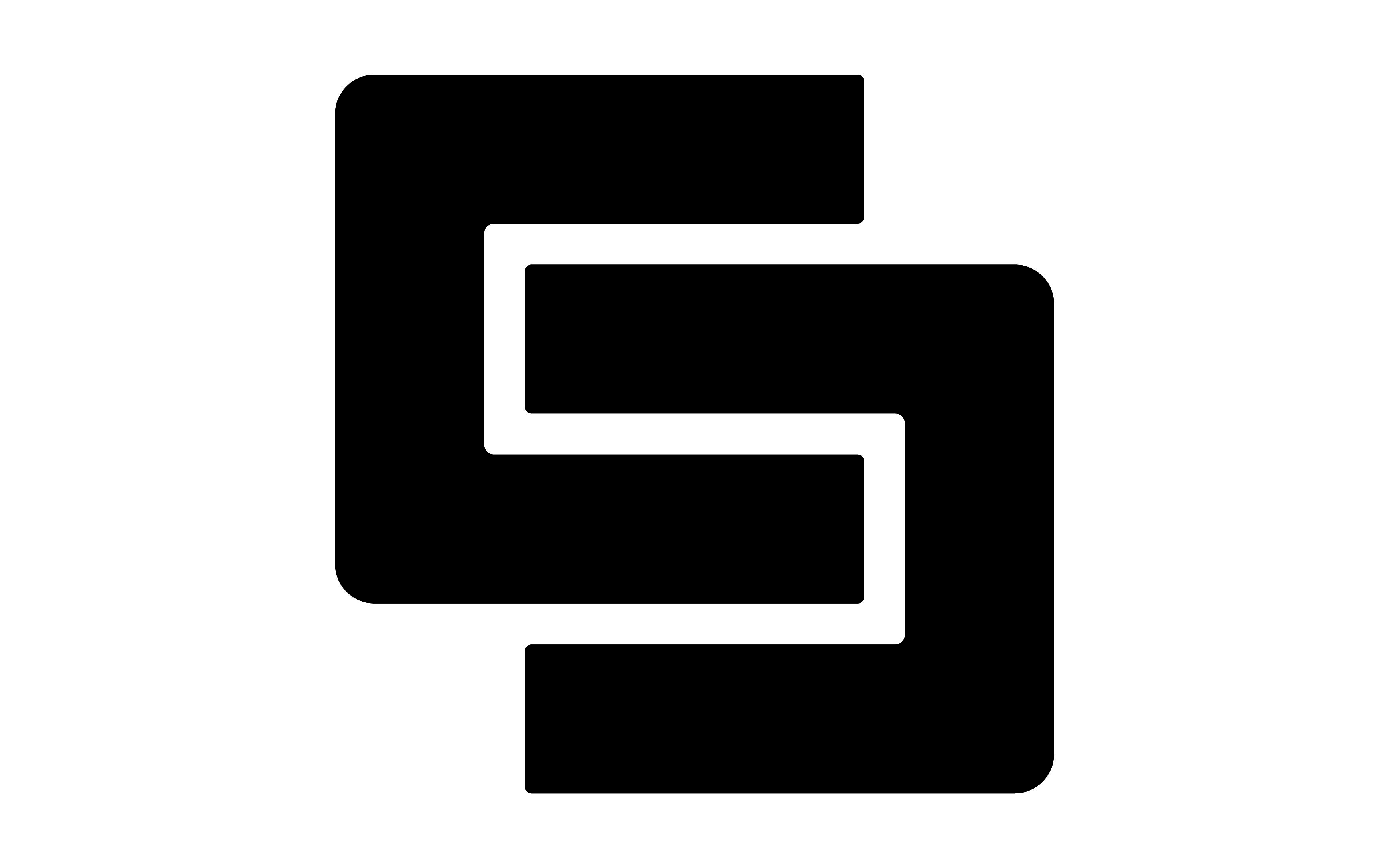 MIT Schwarzman College of Computing logo, which has two black interlocking graphics that create an S.